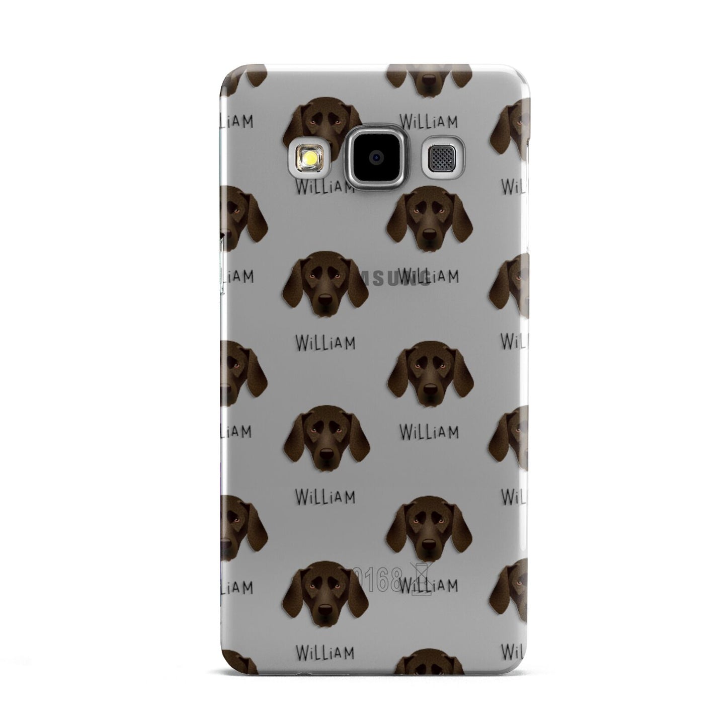 Plott Hound Icon with Name Samsung Galaxy A5 Case