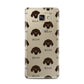 Plott Hound Icon with Name Samsung Galaxy A7 2016 Case on gold phone