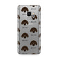 Plott Hound Icon with Name Samsung Galaxy S9 Case