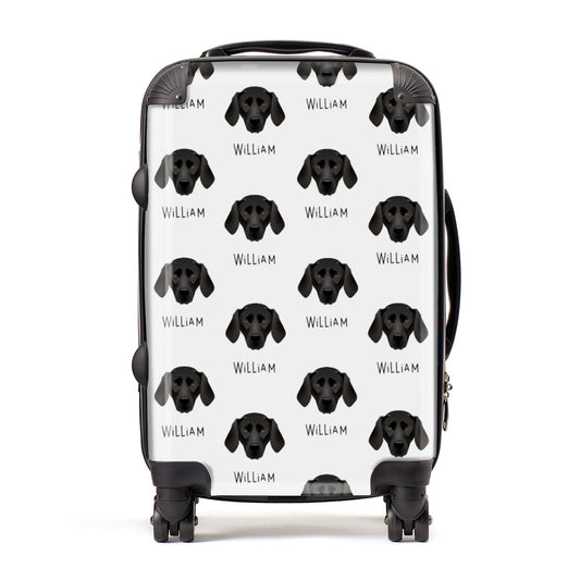 Plott Hound Icon with Name Suitcase