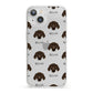 Plott Hound Icon with Name iPhone 13 Clear Bumper Case