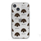 Plott Hound Icon with Name iPhone 13 Mini TPU Impact Case with White Edges