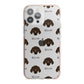 Plott Hound Icon with Name iPhone 13 Pro Max TPU Impact Case with Pink Edges