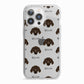 Plott Hound Icon with Name iPhone 13 Pro TPU Impact Case with White Edges