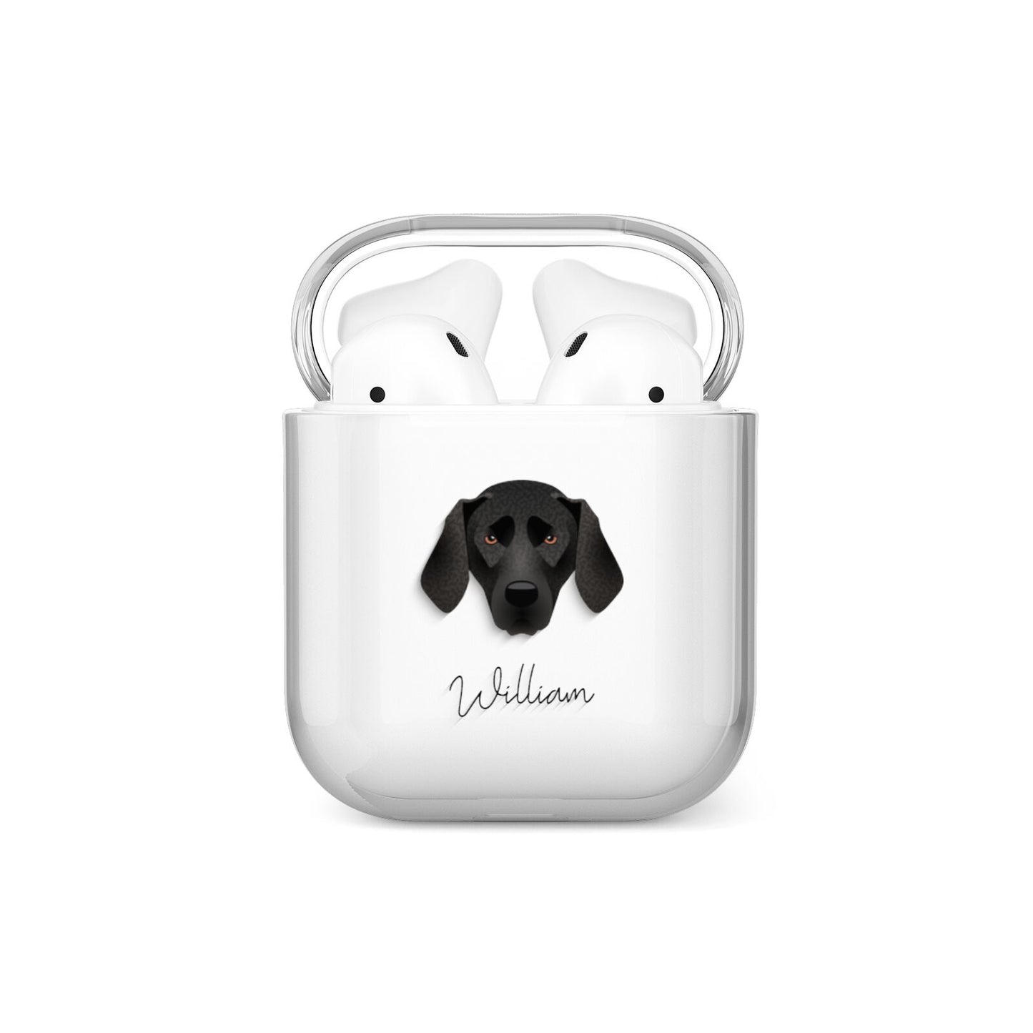 Plott Hound Personalised AirPods Case