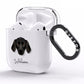 Plott Hound Personalised AirPods Clear Case Side Image