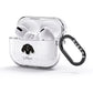 Plott Hound Personalised AirPods Glitter Case 3rd Gen Side Image