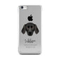 Plott Hound Personalised Apple iPhone 5c Case