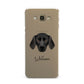 Plott Hound Personalised Samsung Galaxy A8 Case
