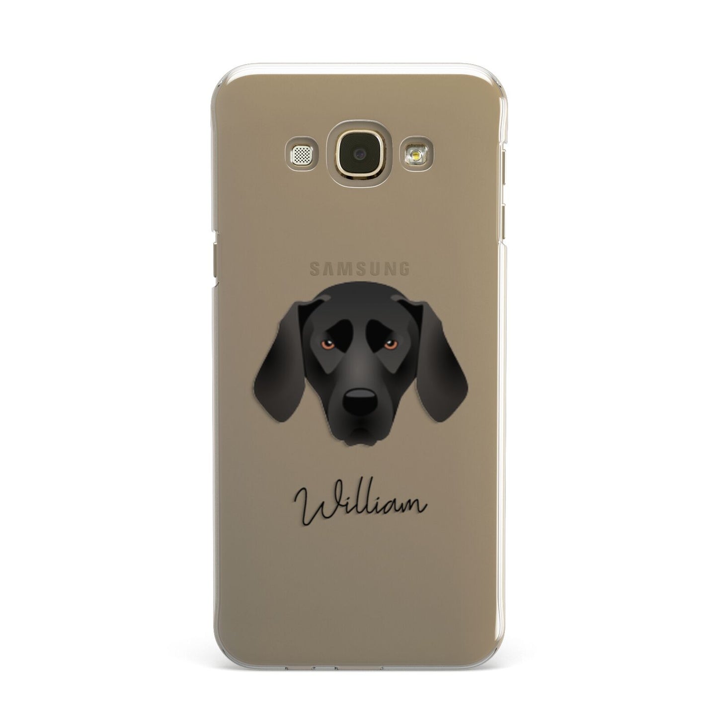 Plott Hound Personalised Samsung Galaxy A8 Case
