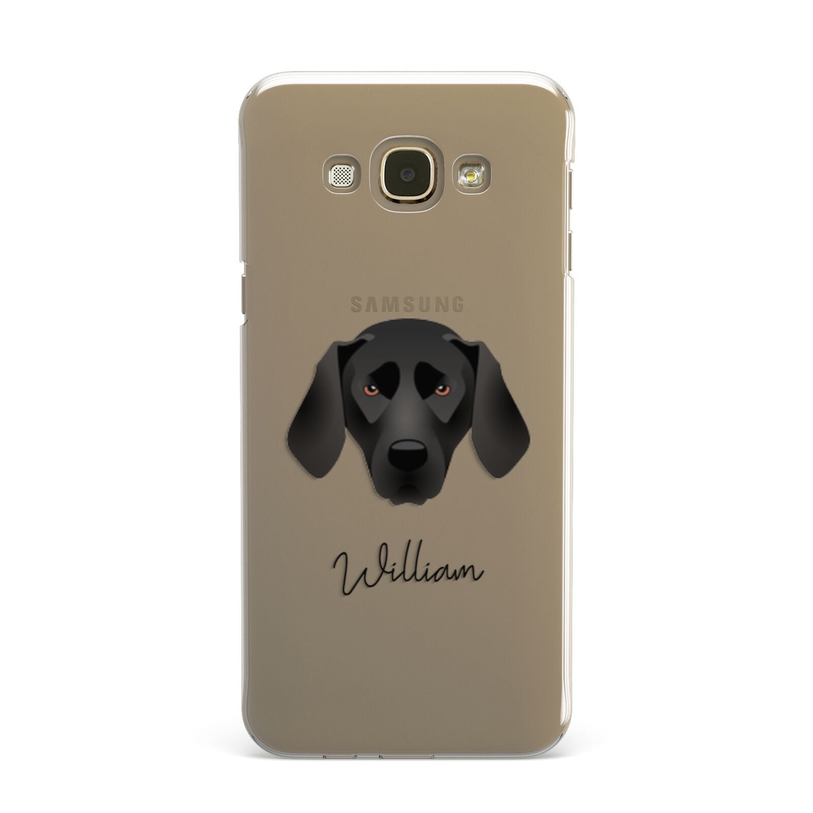 Plott Hound Personalised Samsung Galaxy A8 Case