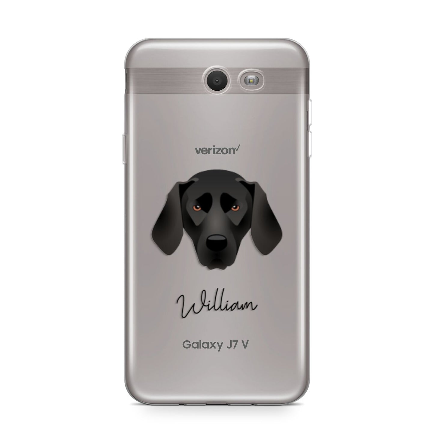 Plott Hound Personalised Samsung Galaxy J7 2017 Case