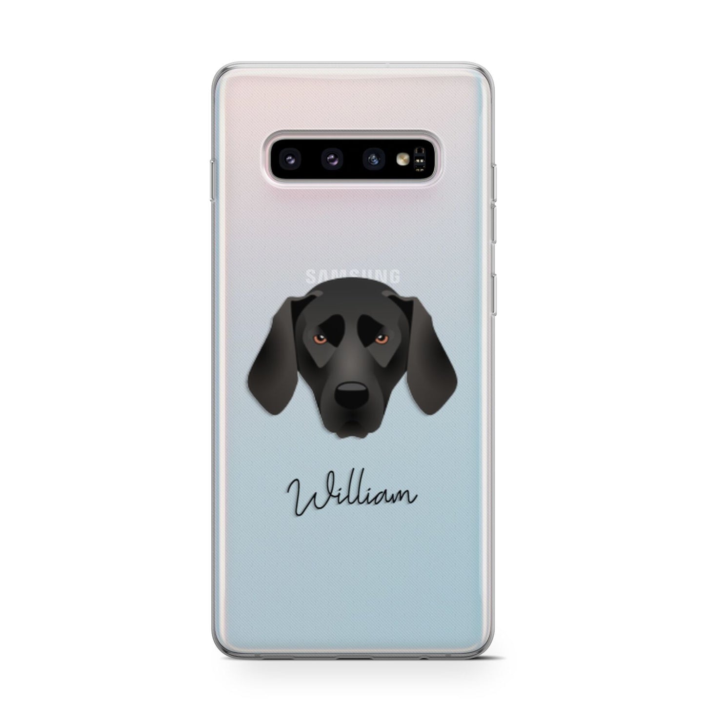 Plott Hound Personalised Samsung Galaxy S10 Case