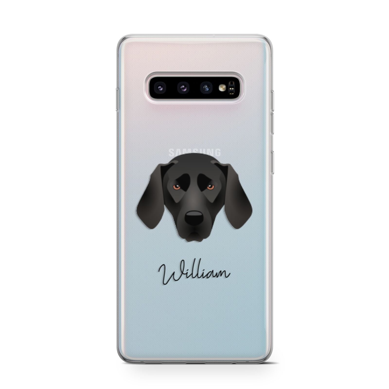 Plott Hound Personalised Samsung Galaxy S10 Case