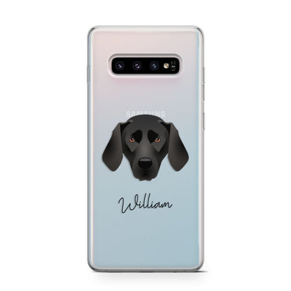 Plott Hound Personalised Samsung Galaxy S10 Case
