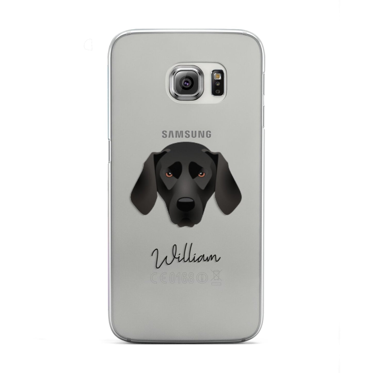 Plott Hound Personalised Samsung Galaxy S6 Edge Case
