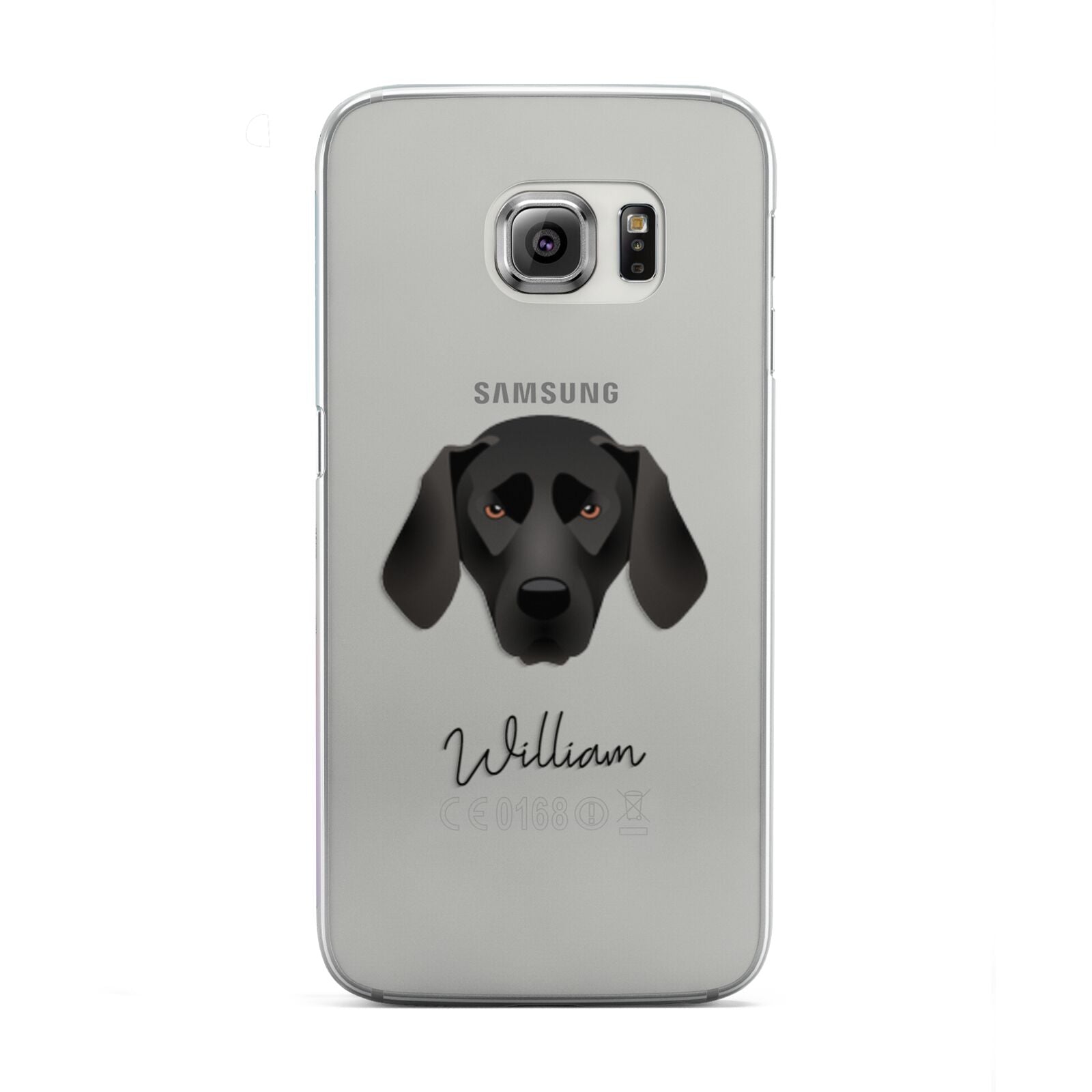 Plott Hound Personalised Samsung Galaxy S6 Edge Case