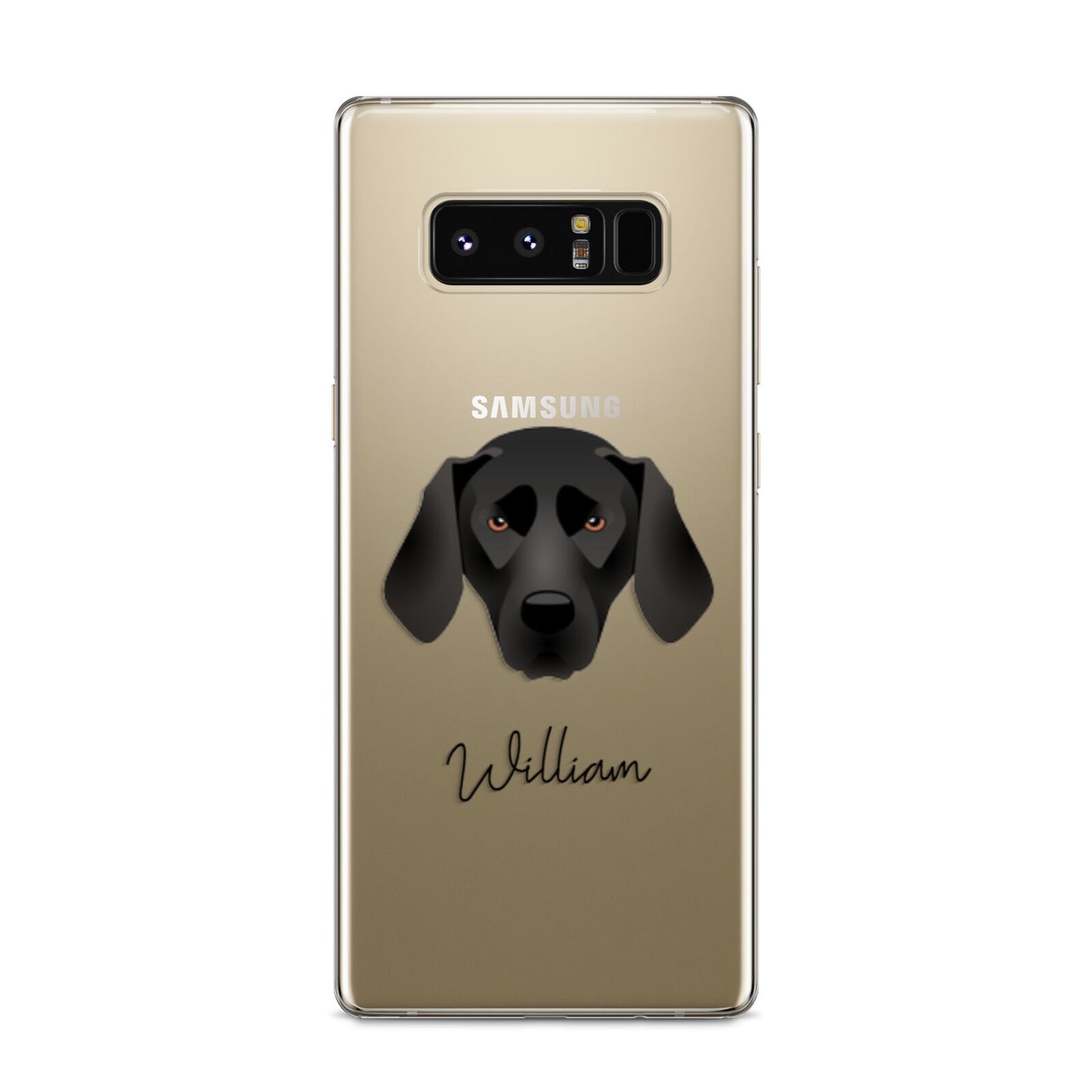 Plott Hound Personalised Samsung Galaxy S8 Case