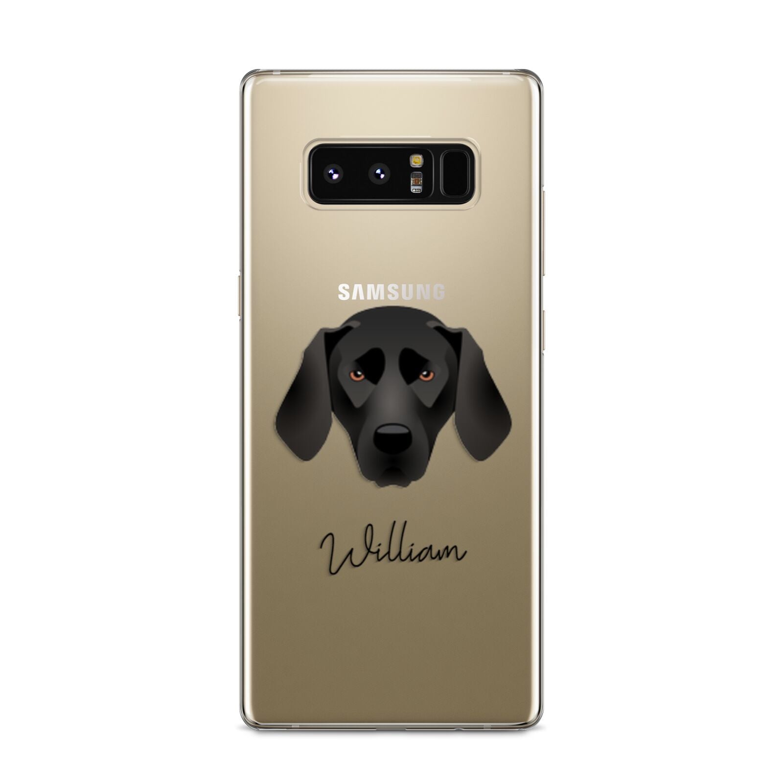 Plott Hound Personalised Samsung Galaxy S8 Case
