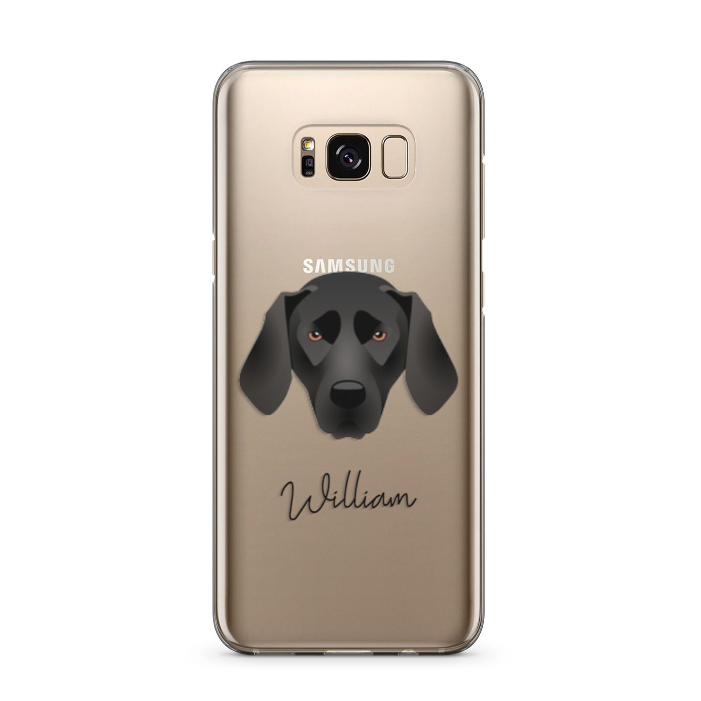 Plott Hound Personalised Samsung Galaxy S8 Plus Case