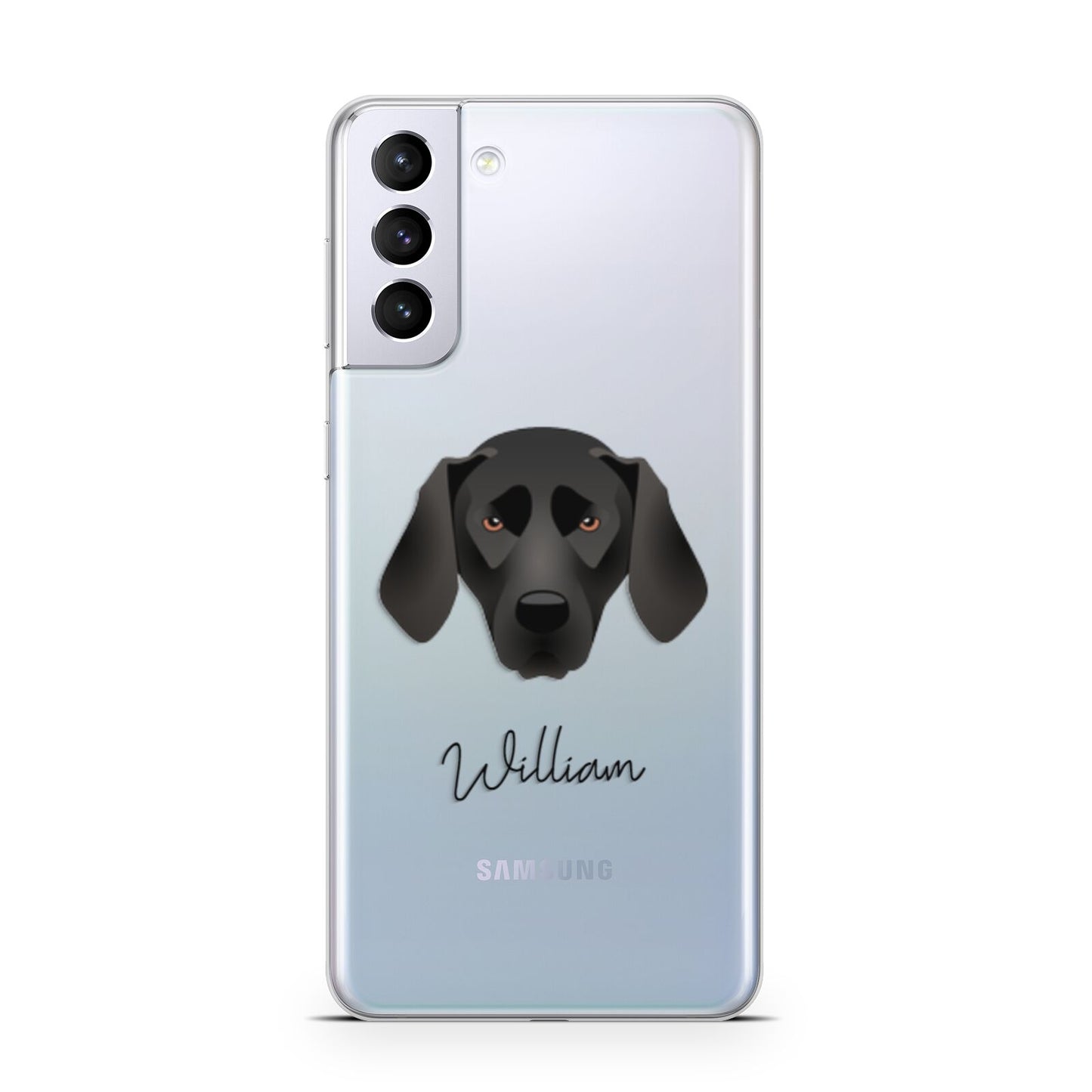 Plott Hound Personalised Samsung S21 Plus Phone Case