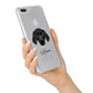 Plott Hound Personalised iPhone 7 Plus Bumper Case on Silver iPhone Alternative Image