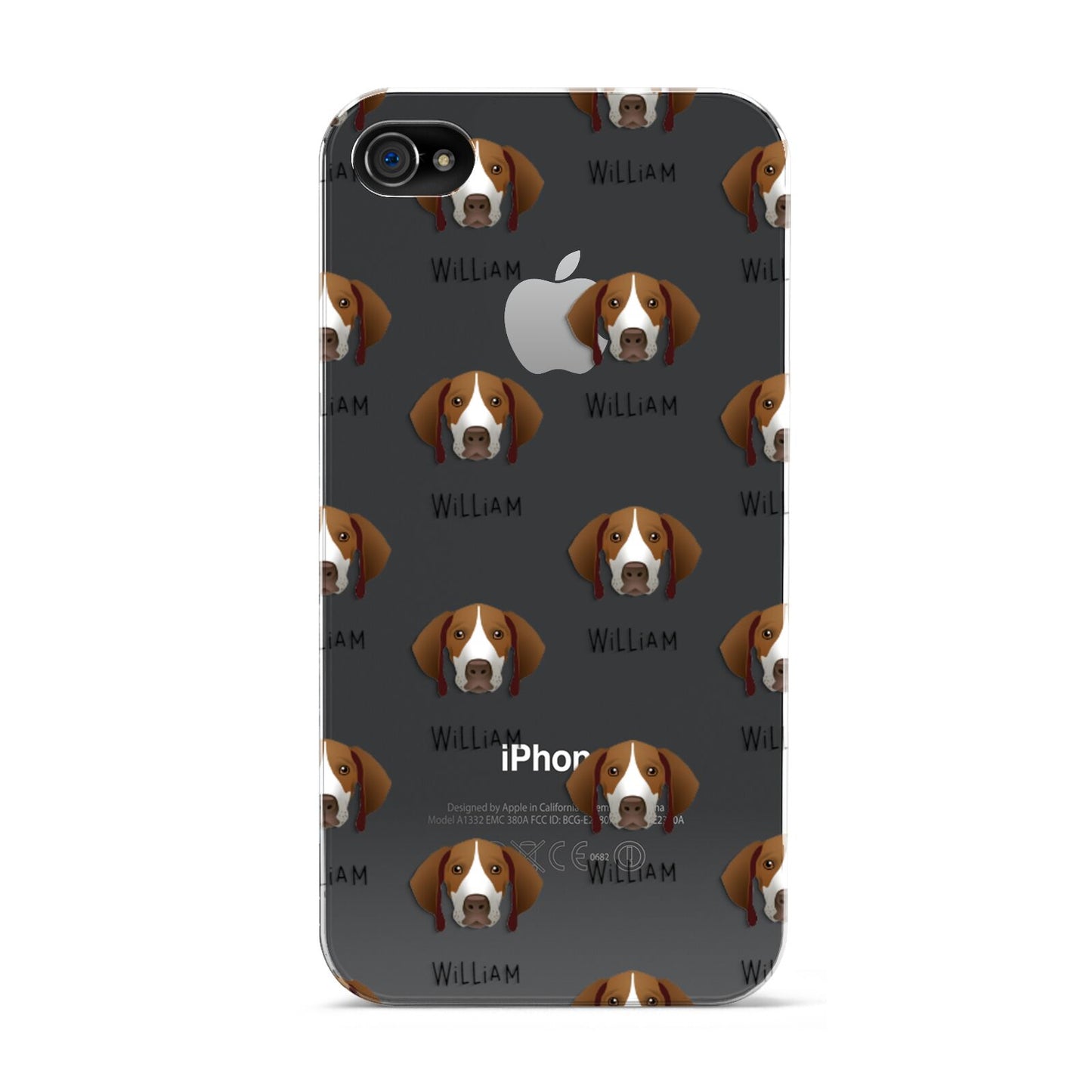Pointer Icon with Name Apple iPhone 4s Case