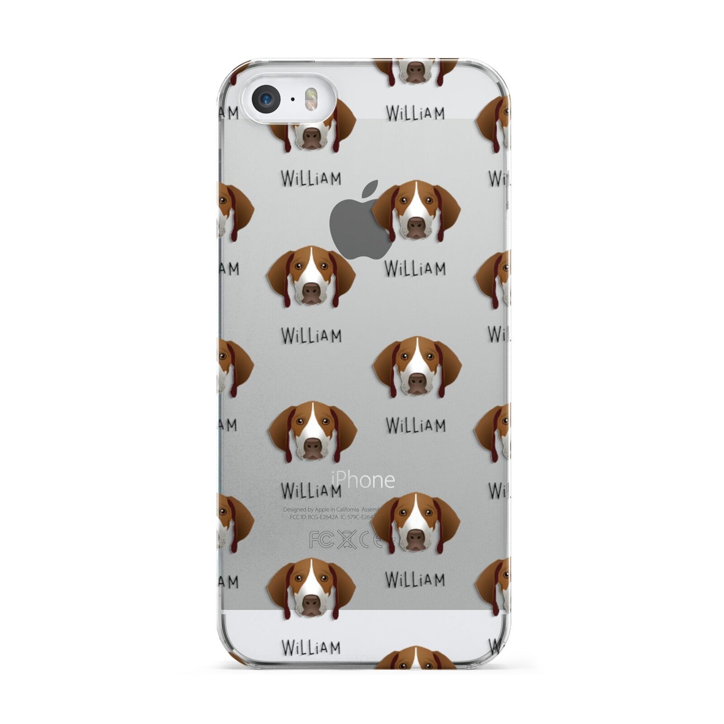 Pointer Icon with Name Apple iPhone 5 Case