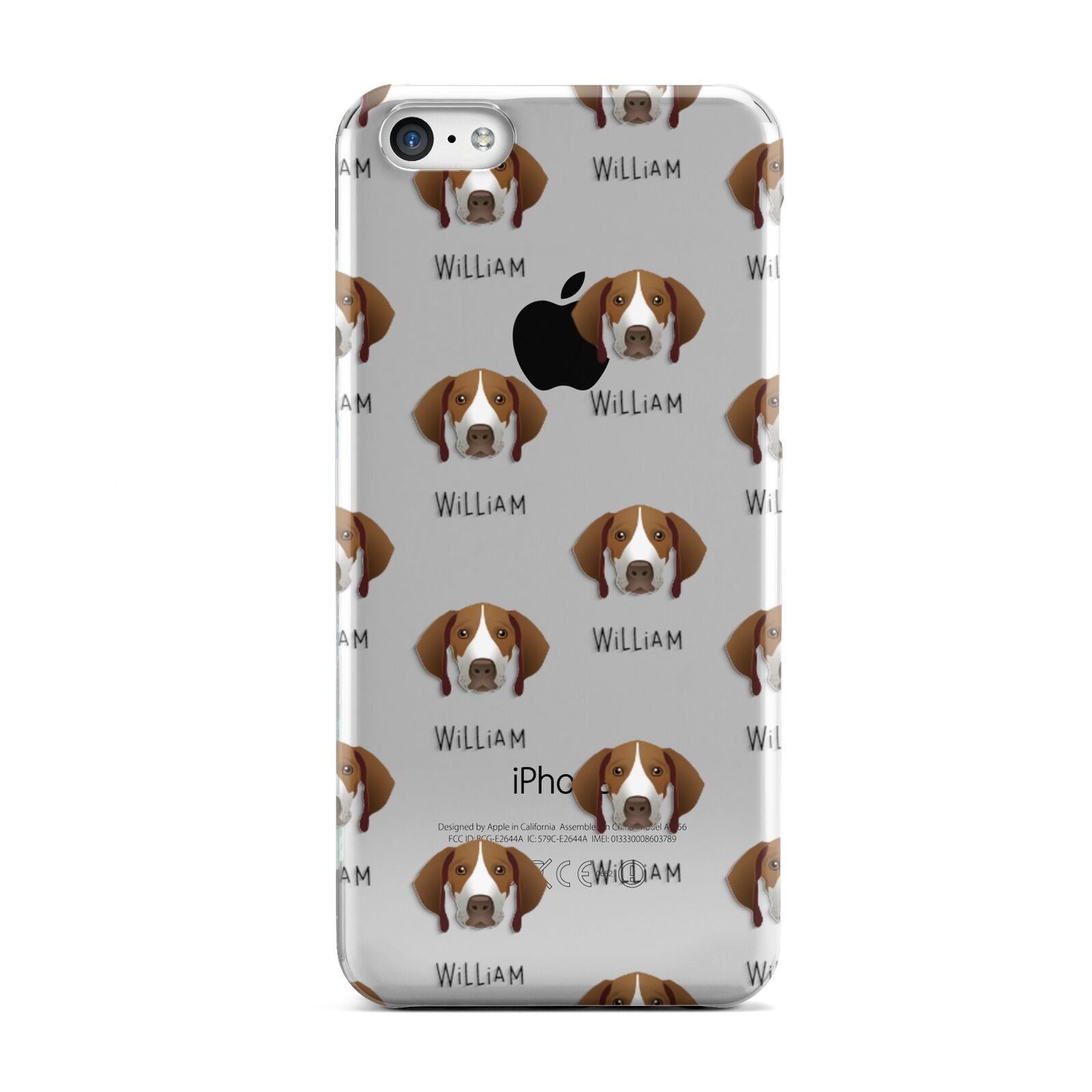 Pointer Icon with Name Apple iPhone 5c Case