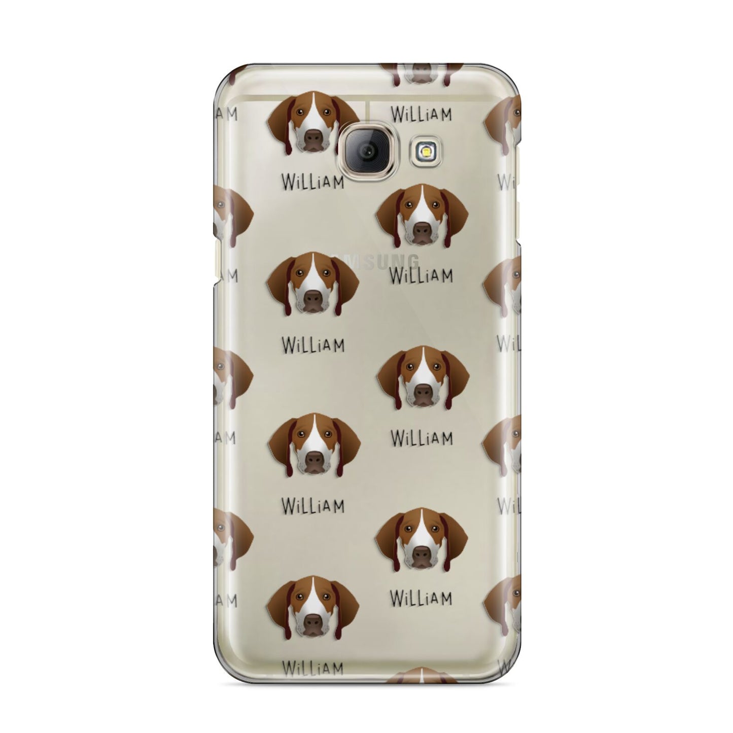 Pointer Icon with Name Samsung Galaxy A8 2016 Case