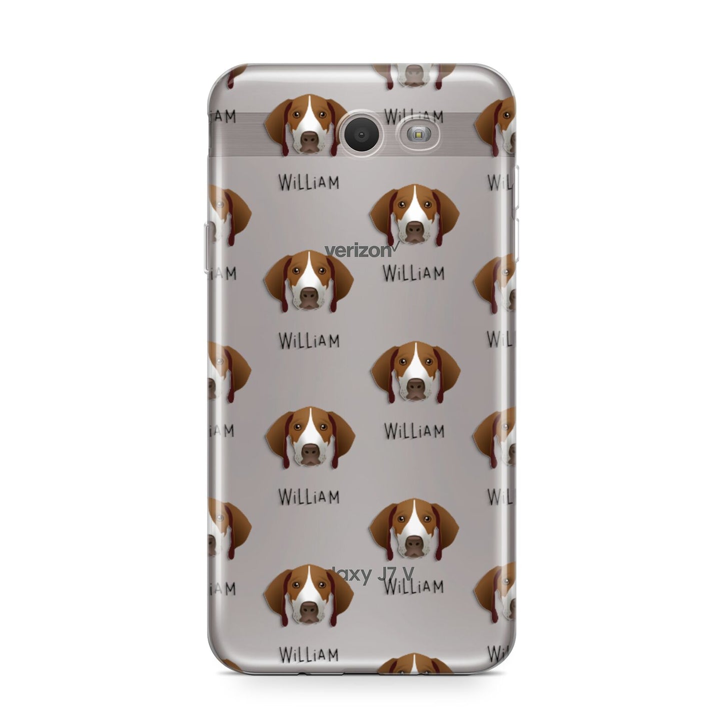 Pointer Icon with Name Samsung Galaxy J7 2017 Case