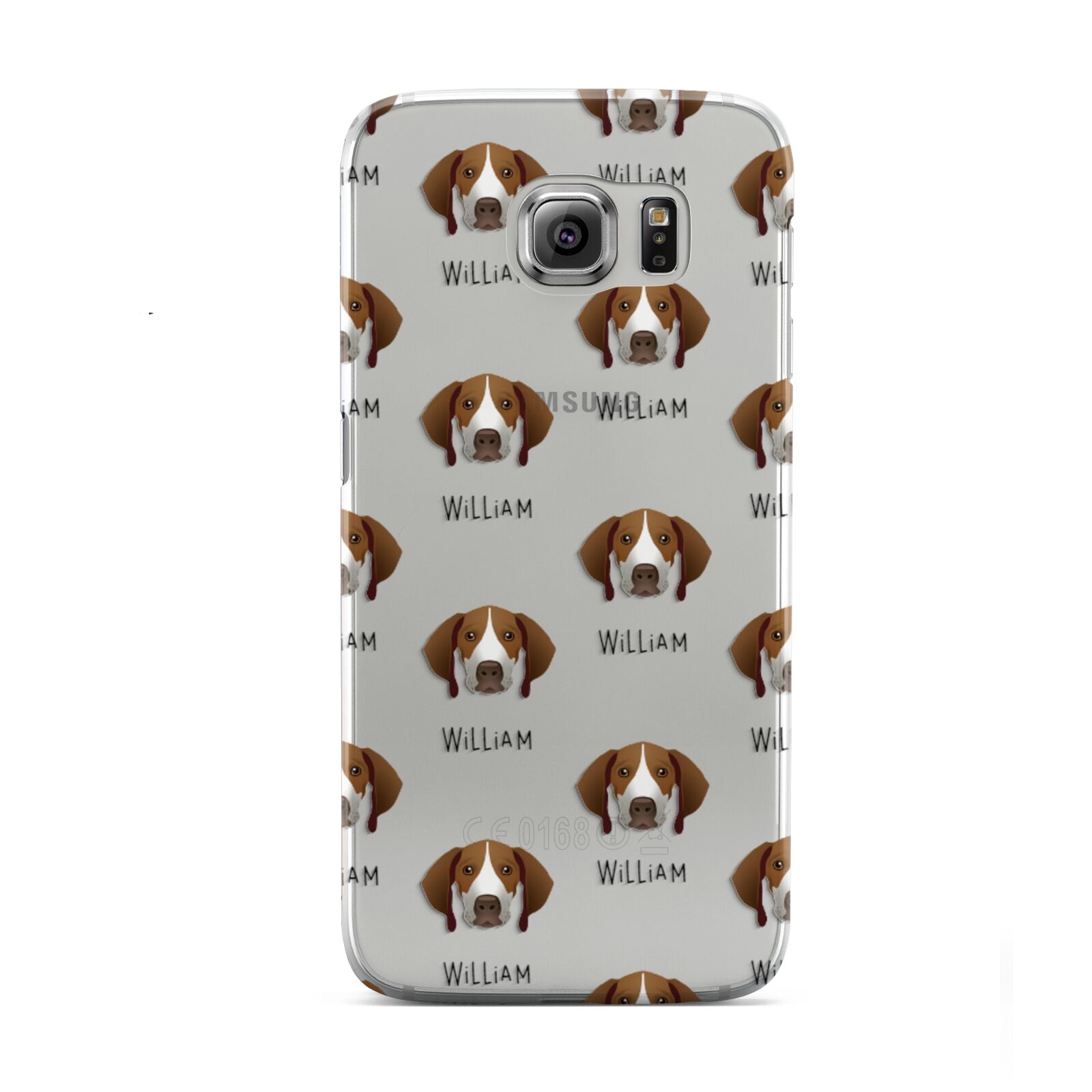 Pointer Icon with Name Samsung Galaxy S6 Case