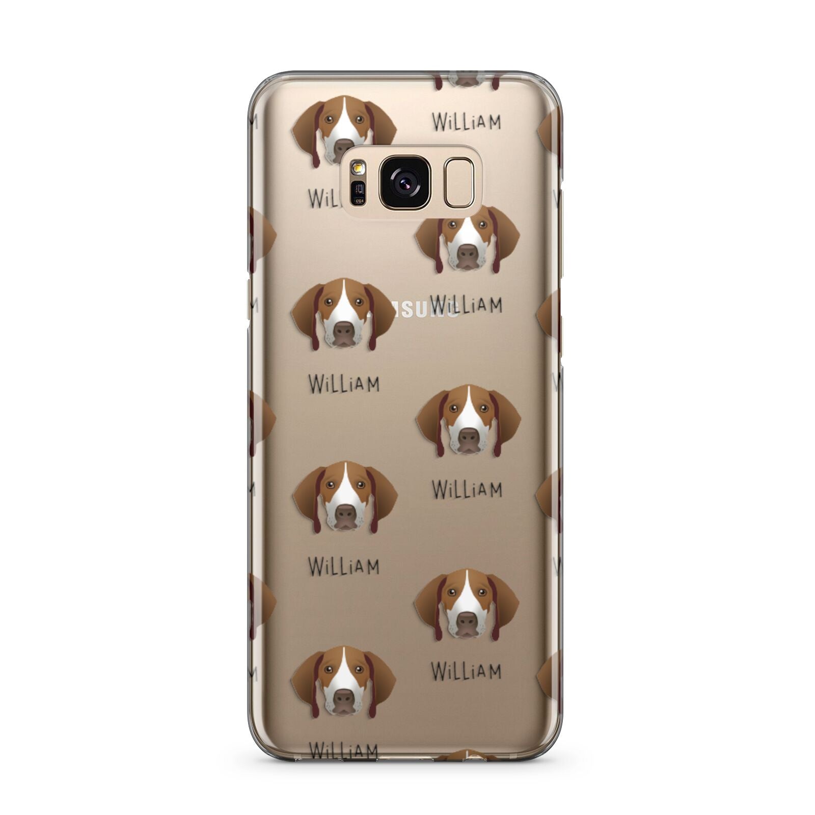 Pointer Icon with Name Samsung Galaxy S8 Plus Case