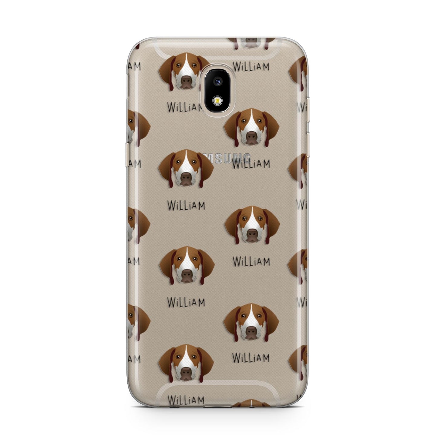 Pointer Icon with Name Samsung J5 2017 Case