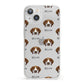 Pointer Icon with Name iPhone 13 Clear Bumper Case