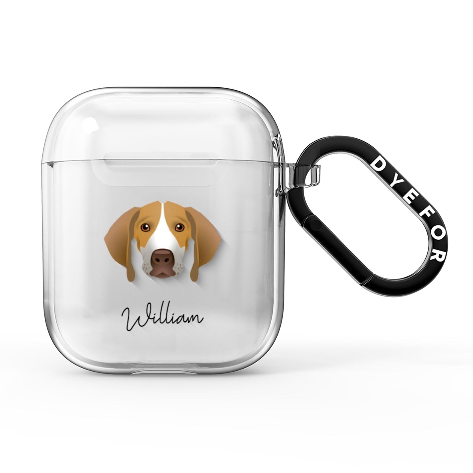 Pointer Personalised AirPods Clear Case