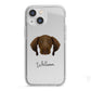 Pointer Personalised iPhone 13 Mini TPU Impact Case with White Edges
