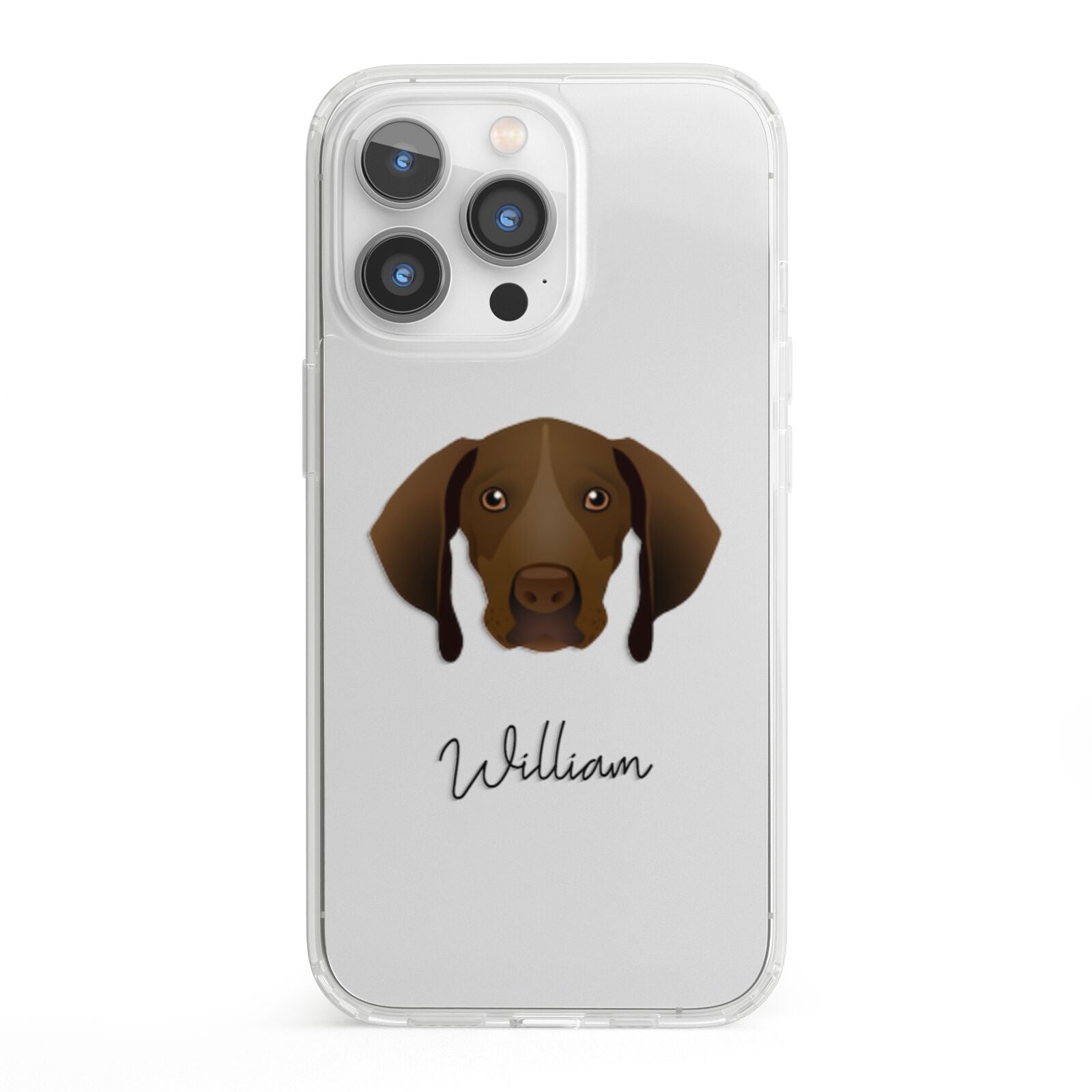 Pointer Personalised iPhone 13 Pro Clear Bumper Case