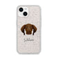 Pointer Personalised iPhone 14 Glitter Tough Case Starlight