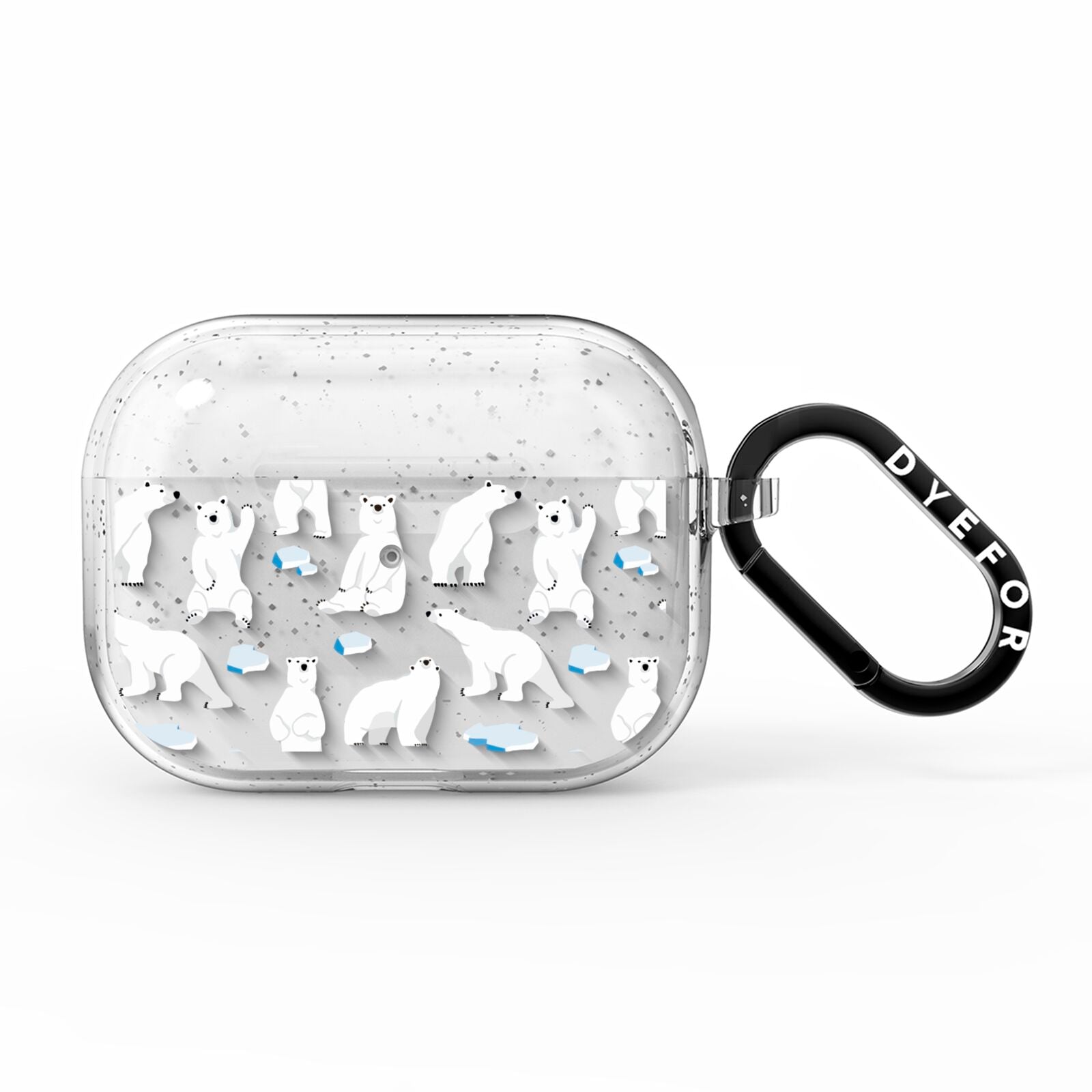 Polar Bear AirPods Pro Glitter Case