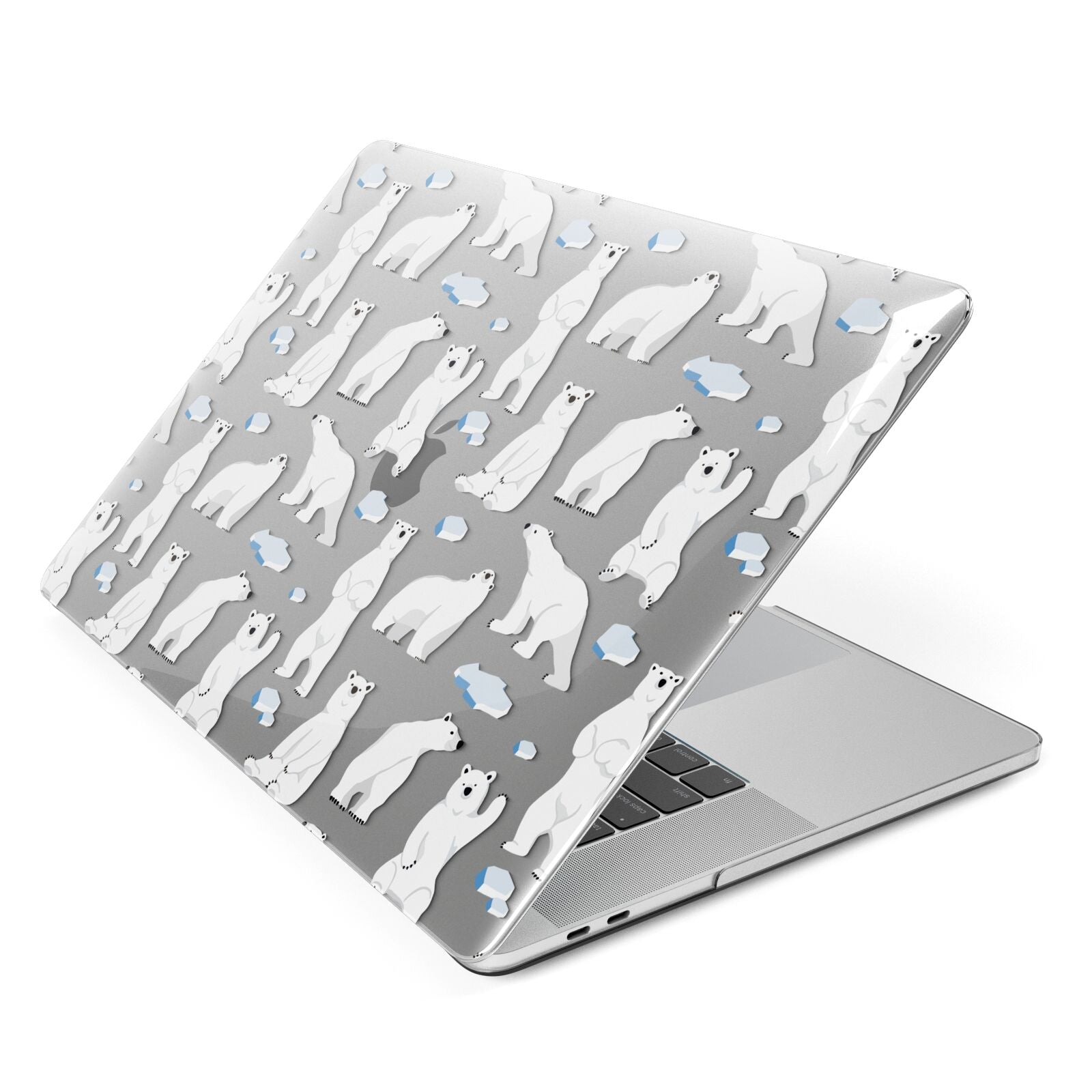 Polar Bear Apple MacBook Case Side View