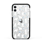 Polar Bear Apple iPhone 11 in White with Black Impact Case