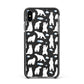 Polar Bear Apple iPhone Xs Max Impact Case Black Edge on Black Phone