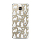 Polar Bear Samsung Galaxy A3 2016 Case on gold phone