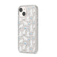 Polar Bear iPhone 14 Glitter Tough Case Starlight Angled Image
