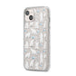 Polar Bear iPhone 14 Plus Glitter Tough Case Starlight Angled Image