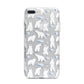 Polar Bear iPhone 7 Plus Bumper Case on Silver iPhone