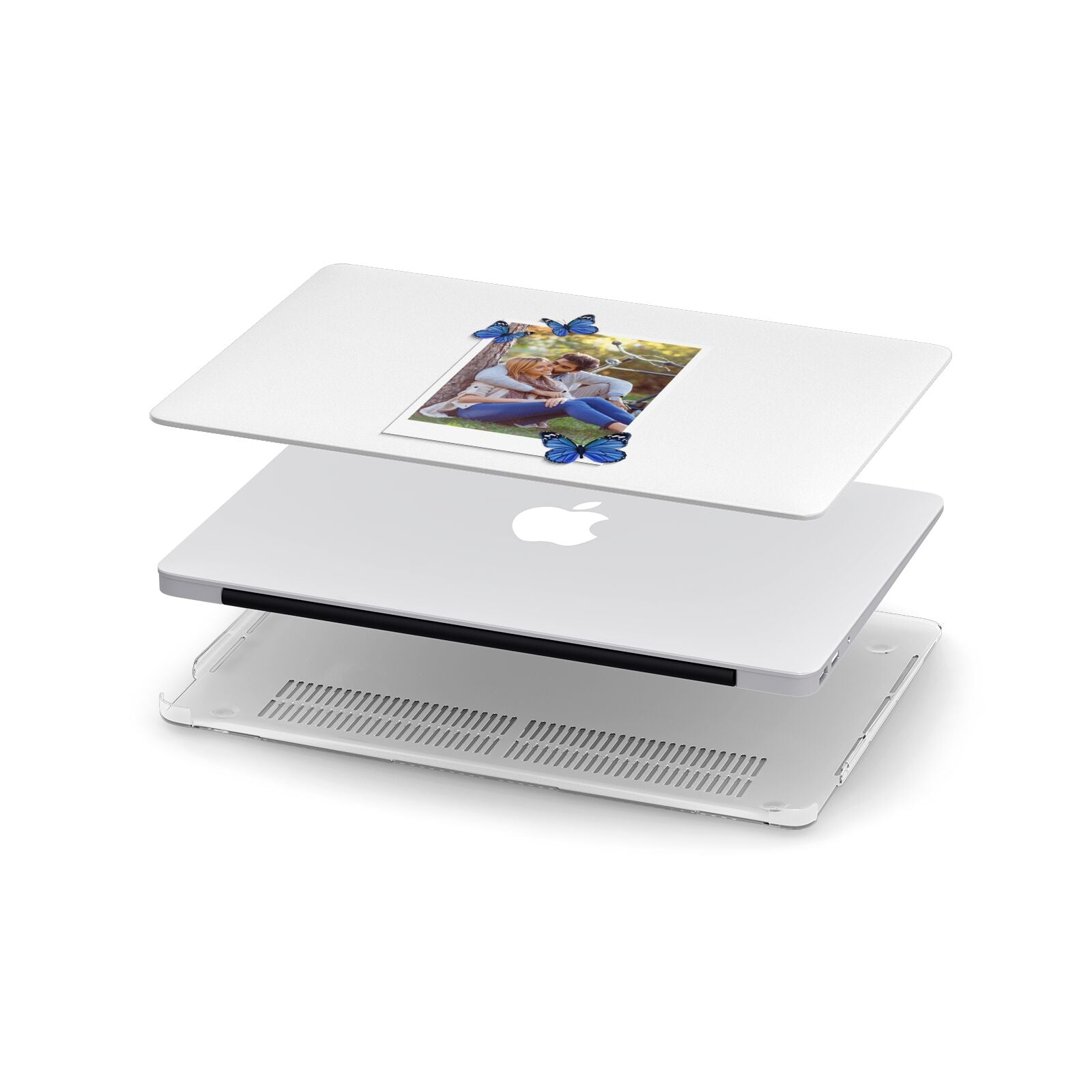 Polaroid Photo Apple MacBook Case in Detail