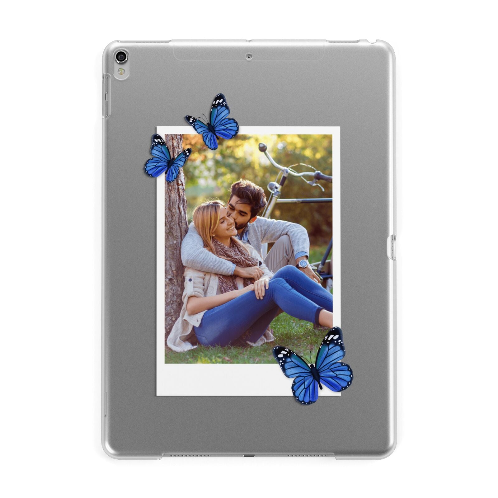 Polaroid Photo Apple iPad Silver Case