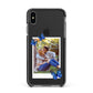 Polaroid Photo Apple iPhone Xs Max Impact Case Black Edge on Black Phone